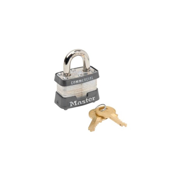 Master Lock No 3KA Keyed Padlock  34 Shackle  Keyed Alike, PK6